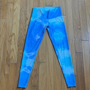 Teeni S NWOT Blue Tie-Dye High-Waist Leggings